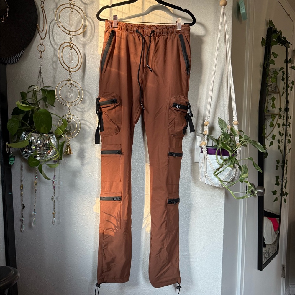 American Stitch Rust Cargo Pants